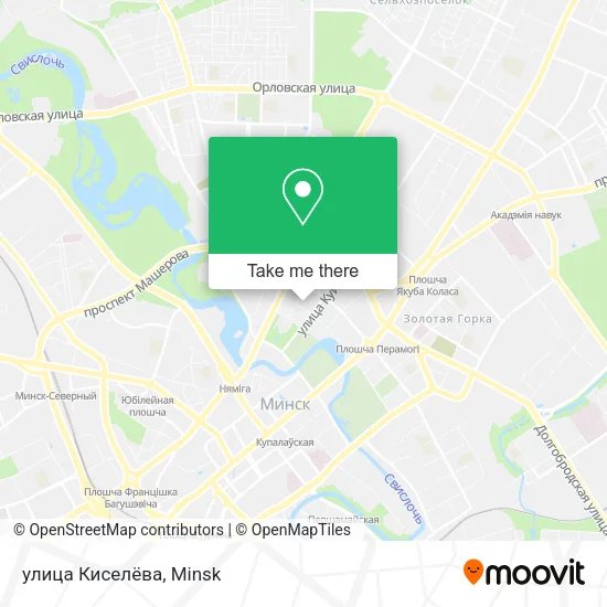 улица Киселёва map