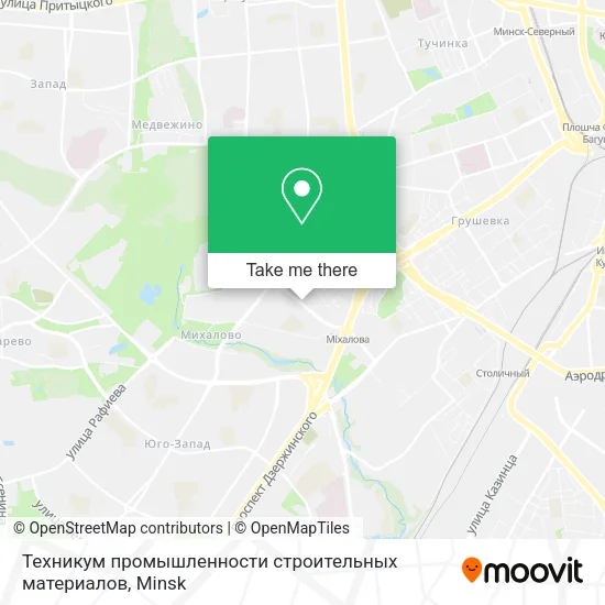 Техникум промышленности строительных материалов map