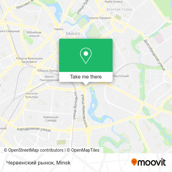 Червенский рынок map