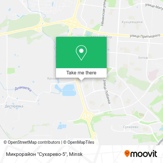 Микрорайон "Сухарево-5" map