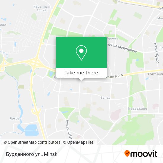 Бурдейного ул. map