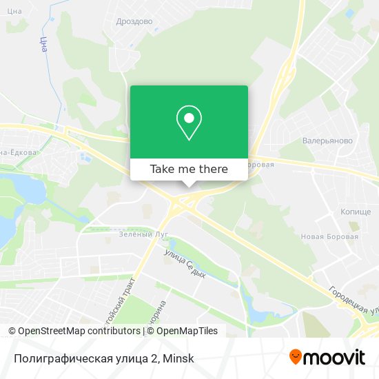 Полиграфическая улица 2 map