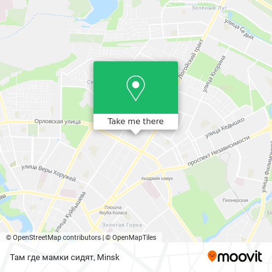 Там где мамки сидят map