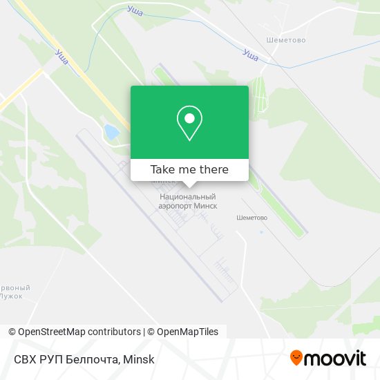 СВХ РУП Белпочта map