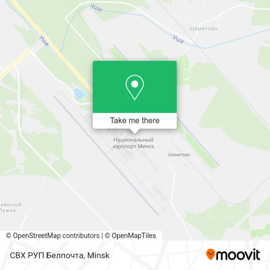 СВХ РУП Белпочта map