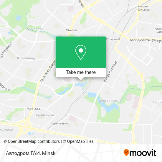 Автодром ГАИ map