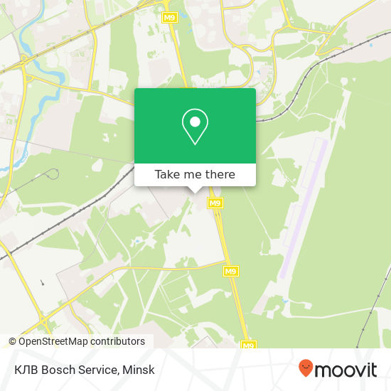 КЛВ Bosch Service map