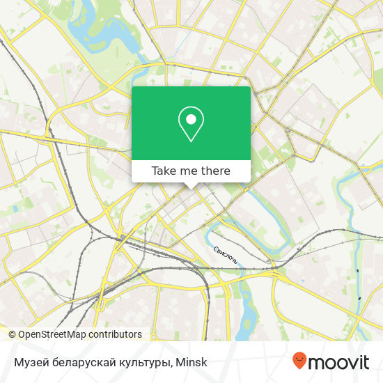 Музей беларускай культуры map