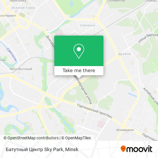 Батутный Центр Sky Park map