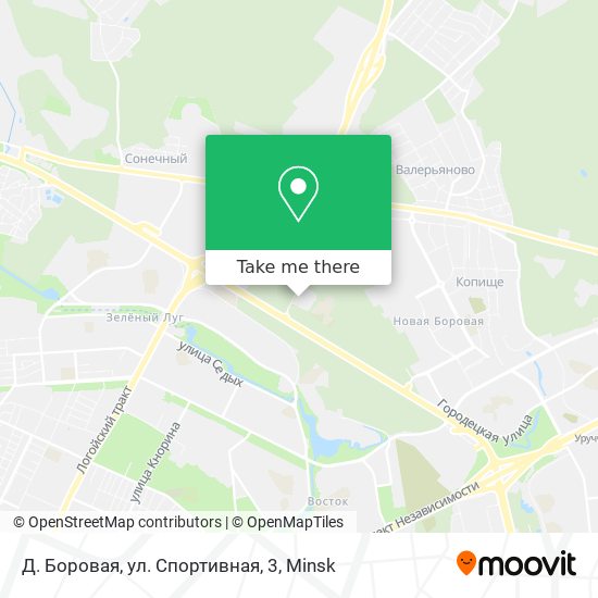 Д. Боровая, ул. Спортивная, 3 map
