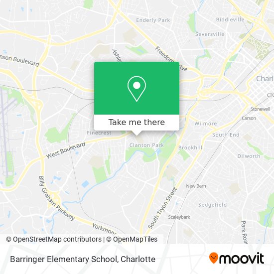 Mapa de Barringer Elementary School