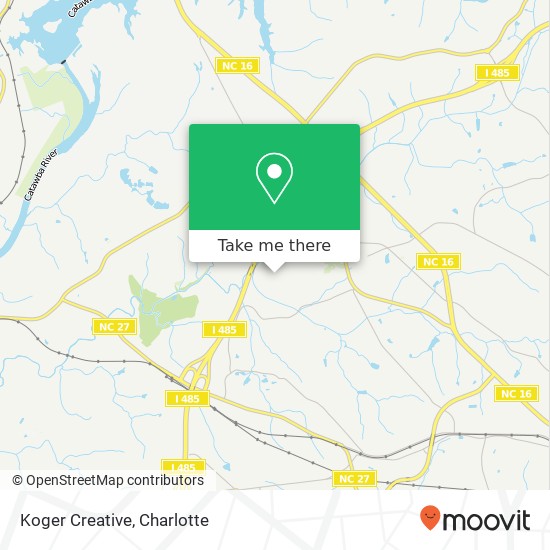 Koger Creative map