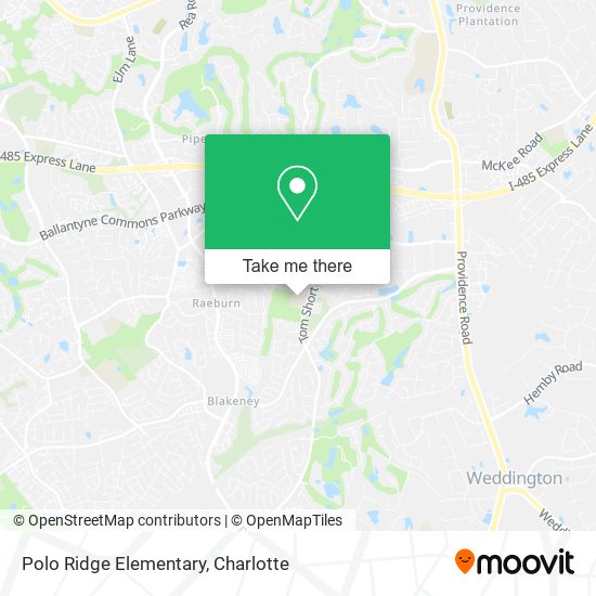 Polo Ridge Elementary map