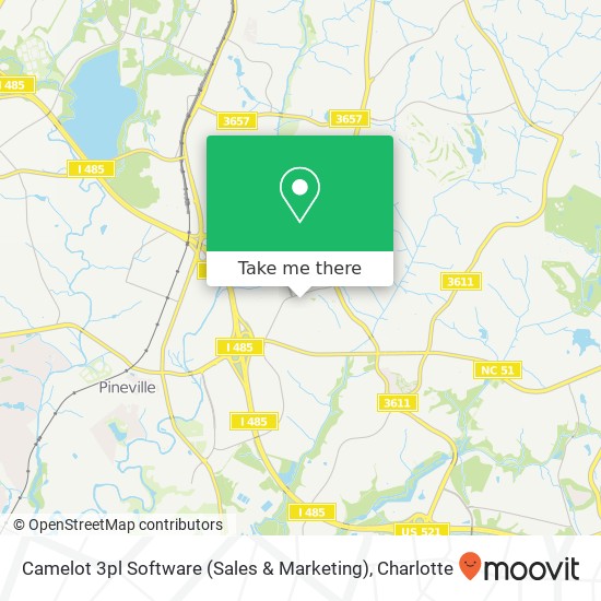 Camelot 3pl Software (Sales & Marketing) map