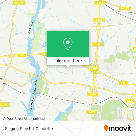 Mapa de Singing Pine Rd