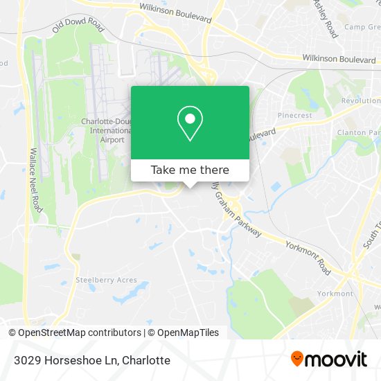 Mapa de 3029 Horseshoe Ln