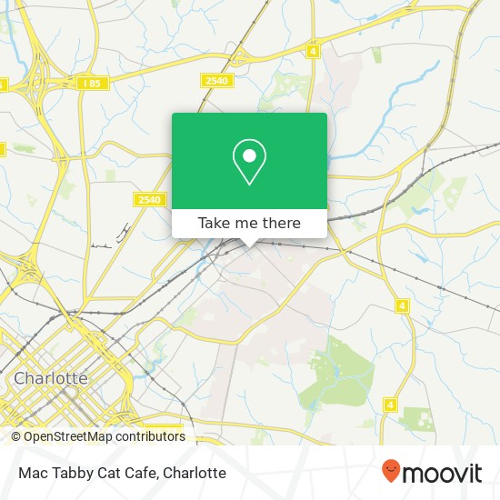 Mapa de Mac Tabby Cat Cafe