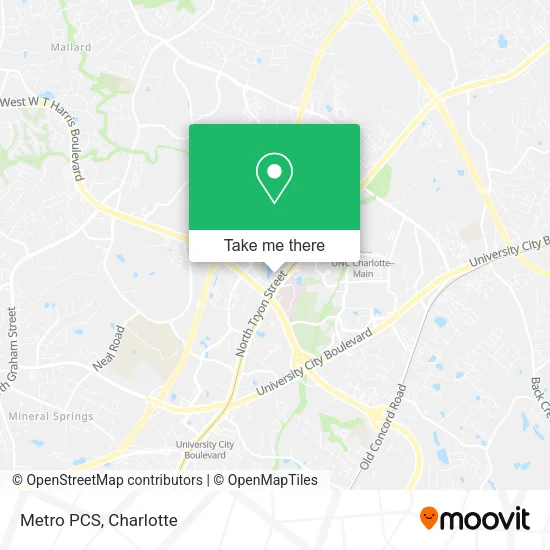 Metro PCS map
