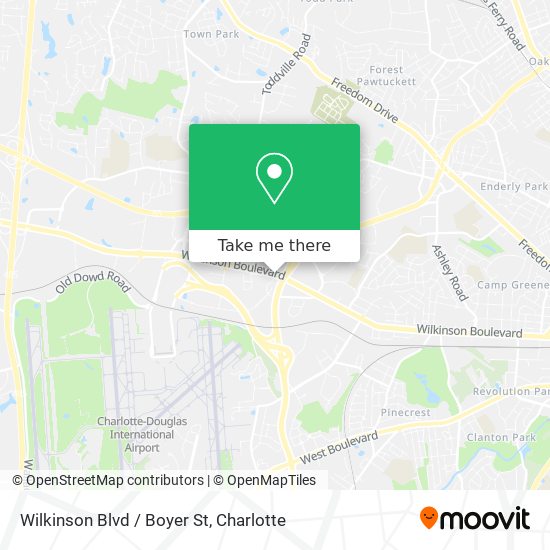 Mapa de Wilkinson Blvd / Boyer St