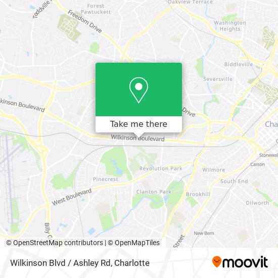Wilkinson Blvd / Ashley Rd map