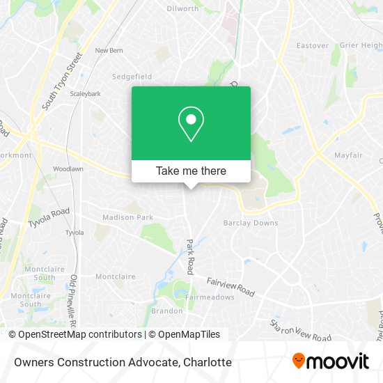 Owners Construction Advocate map