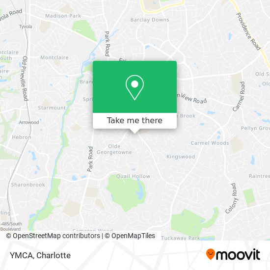 YMCA map