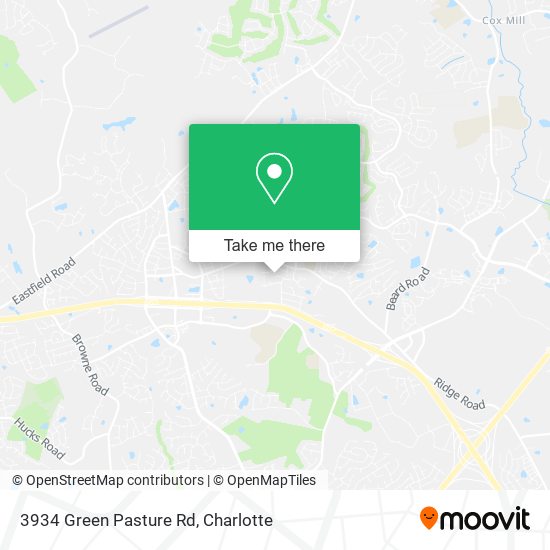 3934 Green Pasture Rd map