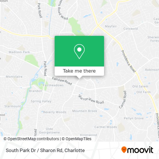 South Park Dr / Sharon Rd map