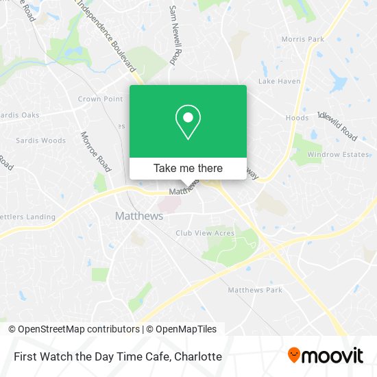 First Watch the Day Time Cafe map