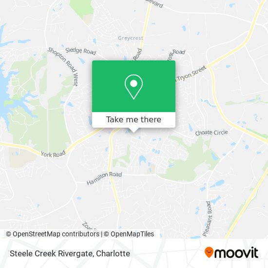 Steele Creek Rivergate map