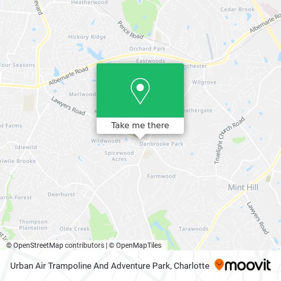 Urban Air Trampoline And Adventure Park map