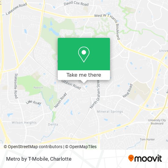 Metro by T-Mobile map