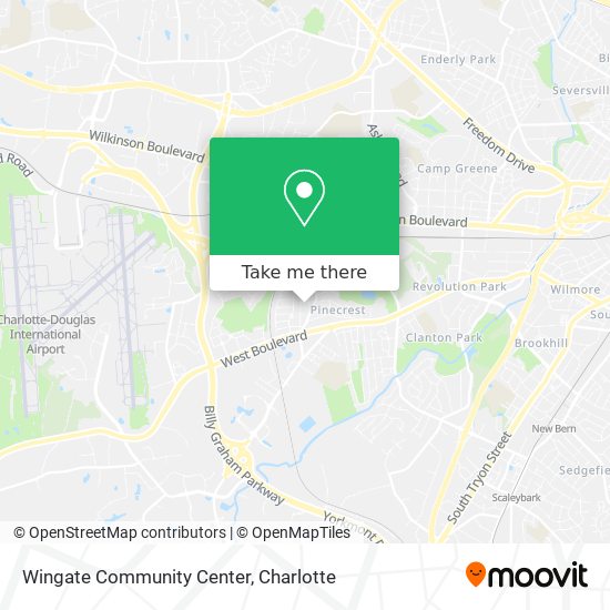 Mapa de Wingate Community Center