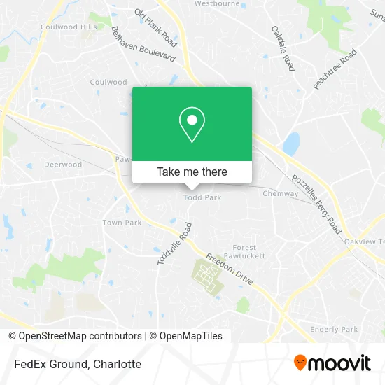 FedEx Ground map