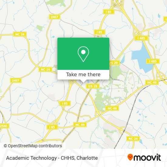 Mapa de Academic Technology - CHHS