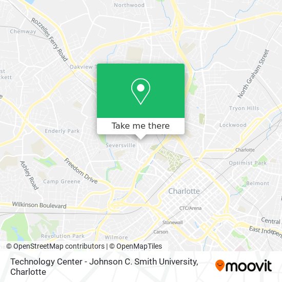 Technology Center - Johnson C. Smith University map