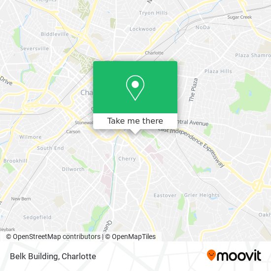 Mapa de Belk Building