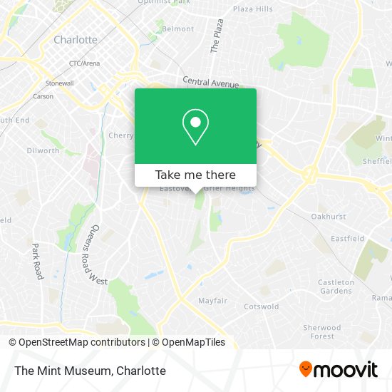 Mapa de The Mint Museum