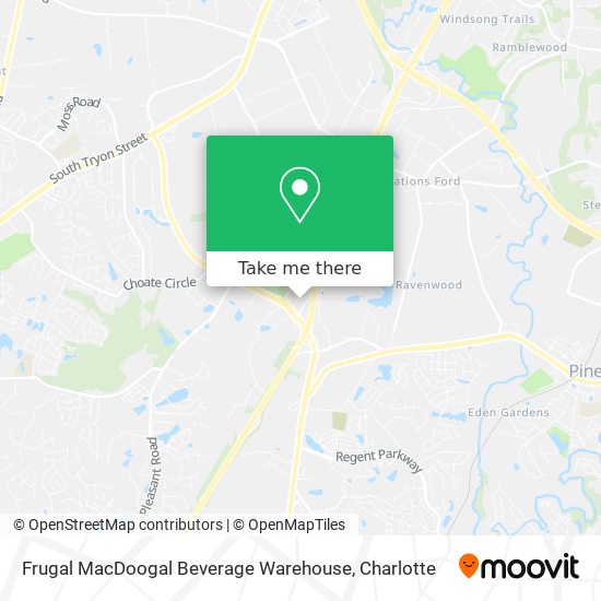 Mapa de Frugal MacDoogal Beverage Warehouse