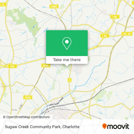 How To Get To Sugaw Creek Community Park In Charlotte By Bus Or Light Rail