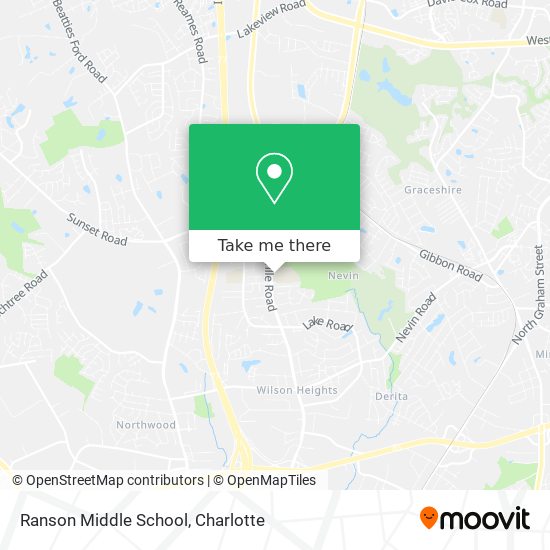 Ranson Middle School map