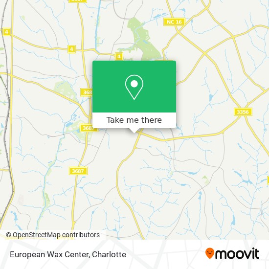 European Wax Center map