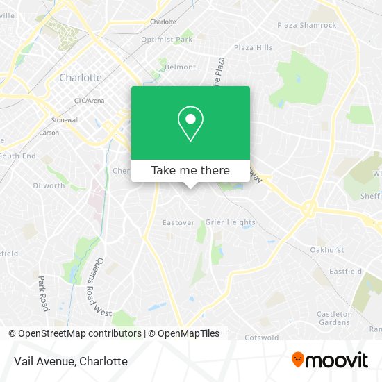 Mapa de Vail Avenue