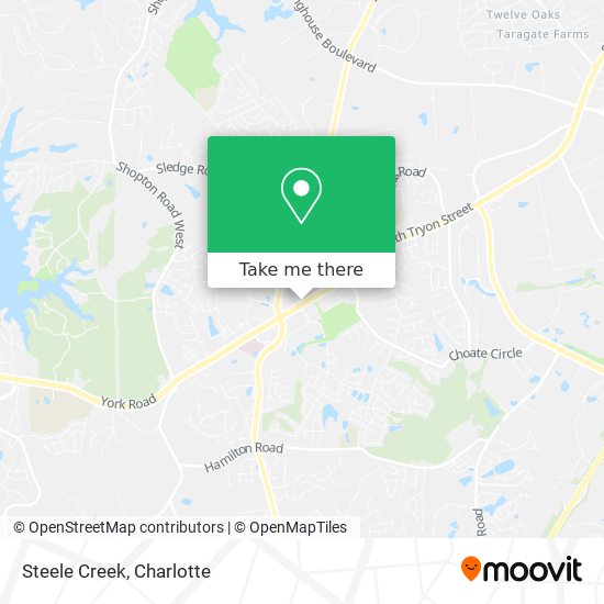 How to get to Steele Creek in Charlotte by Bus?