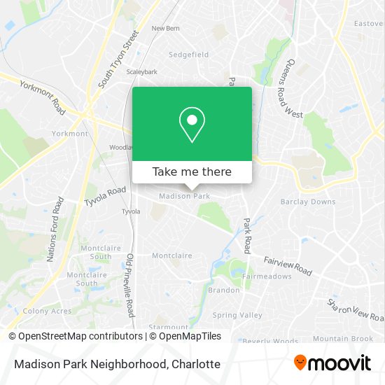 Madison Park Neighborhood map