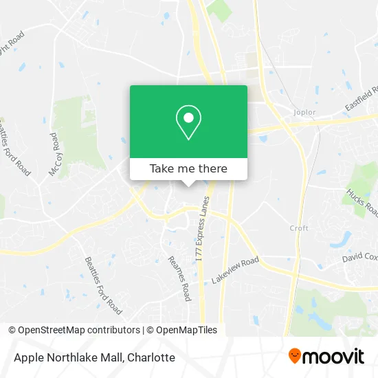 Northlake Mall Directory Map How To Get To Apple Northlake Mall In Charlotte By Bus Or Light Rail?