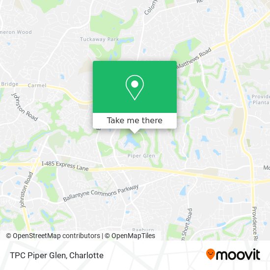 Mapa de TPC Piper Glen