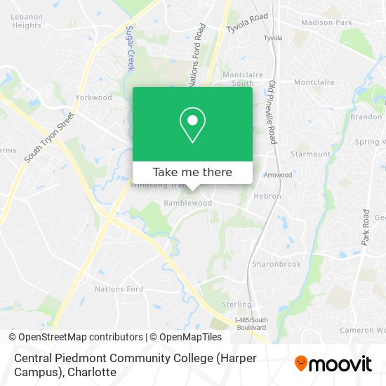 Central Piedmont Community College (Harper Campus) map
