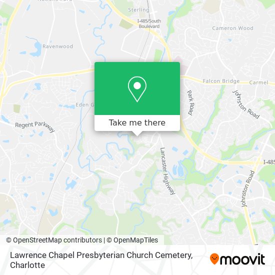 Mapa de Lawrence Chapel Presbyterian Church Cemetery