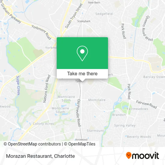 Morazan Restaurant map